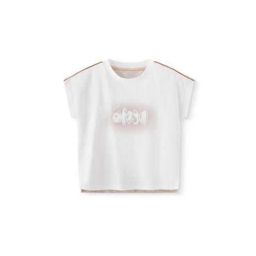 【商场同款】英氏男童短袖T恤夏季透气凉爽上衣吸汗T恤2025新款 商品图4