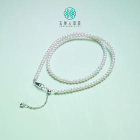 DS925珍珠项链-小米珠项链约3mm#4B03