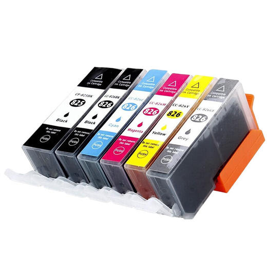 绘威PGI-880XL墨盒可加墨 适用佳能TS8380 TS9580 TS8180 9180 6180 8280 TR8580 708t打印机墨盒CLI-881 六色套装 商品图6