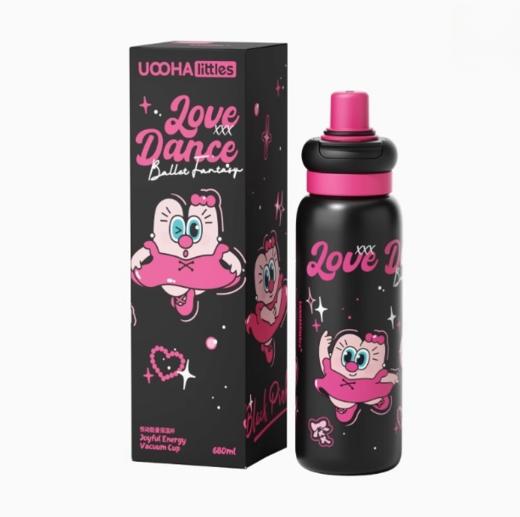 uooha悦动能里杯-黑天鹅海伦-黑粉680ml 商品图0