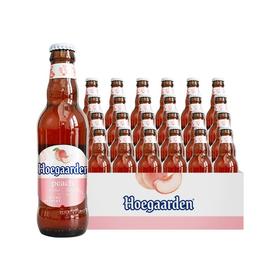 福佳Hoegaarden 11.7°P漾漾蜜桃啤酒 整箱装 248ml*24瓶