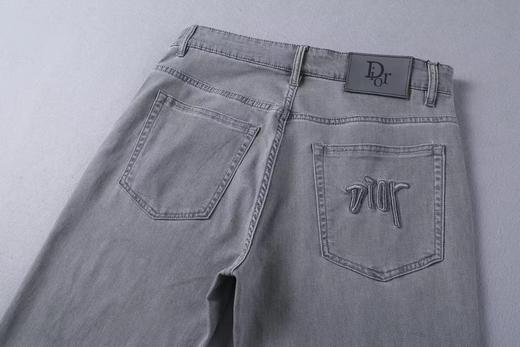 【 舒适百搭！精湛细节！】春夏新款灰色水洗牛仔裤！进口天丝莫代尔面料 商品图6