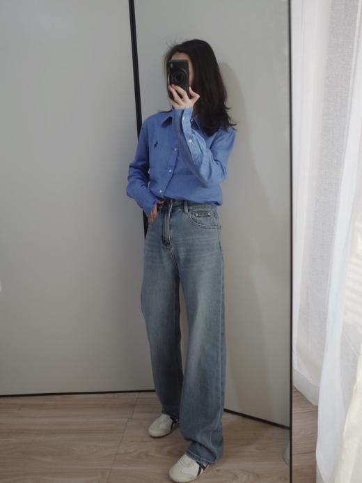 【高品质私服】【RL宽松版亚麻衬衫】吸湿散热，保健抑菌，防污抗静电G0787-CC【无标出货 介意慎拍】 商品图6