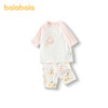 巴拉巴拉宝宝睡衣新生儿家居套装男童夏装薄款女2025新款可爱舒适 商品缩略图4