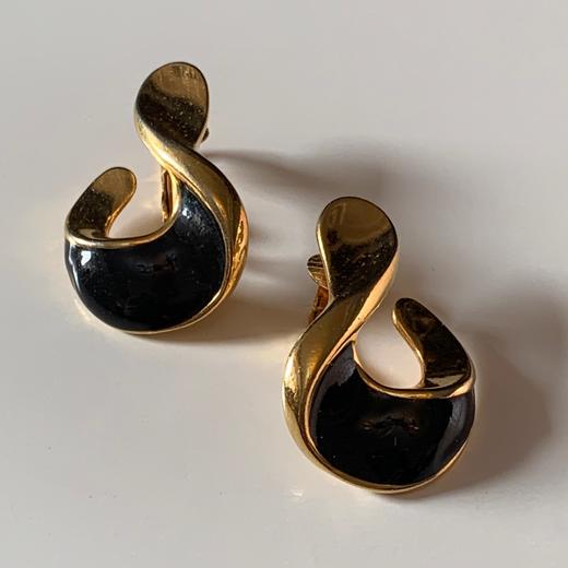 【苏州】美国中古AVON珐琅耳夹US216 商品图5