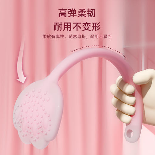 新型硅胶拍痧板 家用全身按摩板颈肩经络拍 养生捶背敲打锤肩器材 商品图1