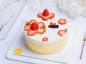 动物奶油·缤纷鲜果千层蛋糕D款