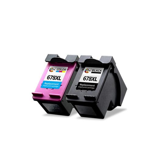 绘威HW-678XL黑彩墨盒套装 适用惠普HP DeskJet 1018 1518 2515 2548 2648 3515 3548 4518 4648打印机墨盒 商品图6