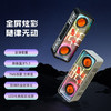 双喇叭透明机甲无线蓝牙音箱赛博朋克风炫彩灯小钢炮低音振膜音响 商品缩略图1
