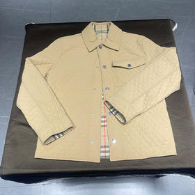 BURBERRY 巴宝莉 男士双面两用棉服 卡其色 8095028 B8626