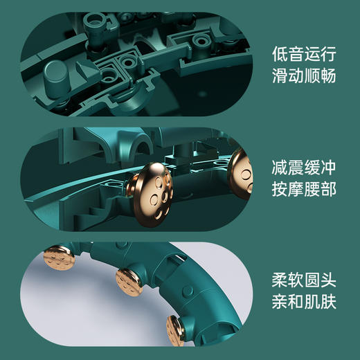 新型懒人健身呼啦圈不会掉的呼啦圈跨境成人智能可拆卸按摩呼啦圈 商品图1