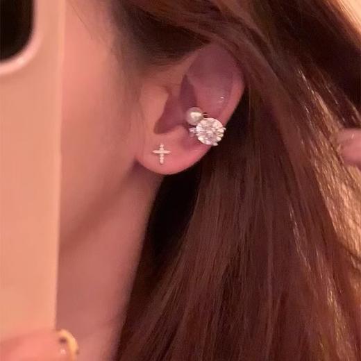 【YW】无忧购无耳洞耳夹款爆闪锆石/多巴胺彩色花朵(截单后7天发货) 商品图2