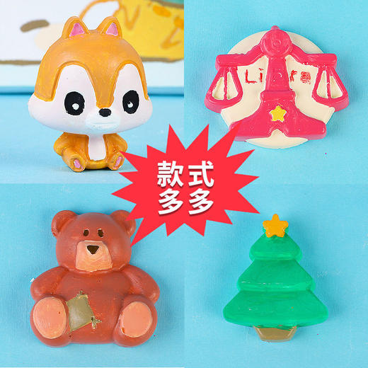 玩偶地摊创意娃娃小儿童石膏批发玩具套装DIY手工彩绘摆摊礼物 商品图2