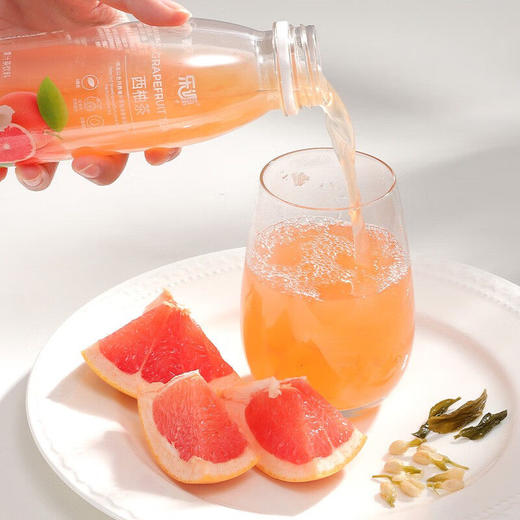 乐源西柚茶饮料280ml*8瓶 商品图3