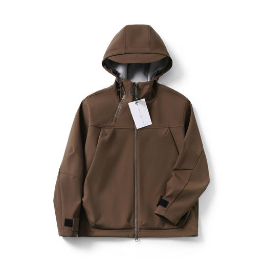 2025早春男女款户外软壳冲锋衣！轻三防休闲连帽夹克外套！ 商品图8