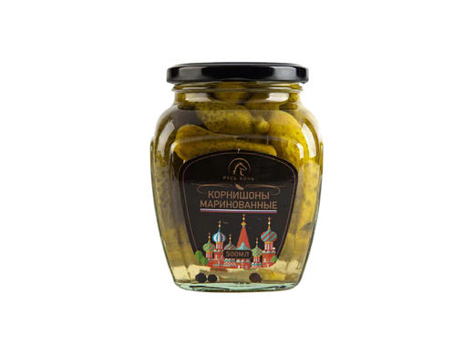 俄式酸黄瓜罐头 商品图0