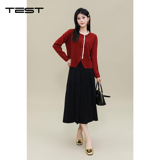 春上新柔软气质修身舒适开衫毛衣1251019 商品图3