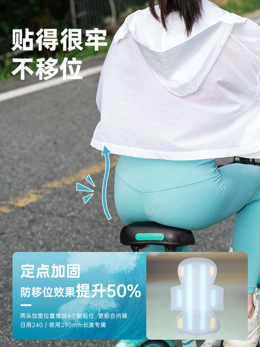 小妮医护级卫生巾久坐防侧漏绵柔日用夜用姨妈巾9包组合装 商品图3