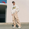 安踏（ANTA）伞兵裤休闲长裤男女同款2025春季新款宽松直筒裤子172528501 商品缩略图4