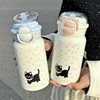 小清新ins女生上学学生可爱小黑猫大容量高颜值316不锈钢保温水杯 商品缩略图0