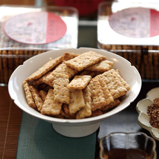 东济堂 亚麻籽酥 无糖咸味食养糕点 丰富的膳食纤维，好吃不油腻 商品图2