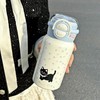 小清新ins女生上学学生可爱小黑猫大容量高颜值316不锈钢保温水杯 商品缩略图3