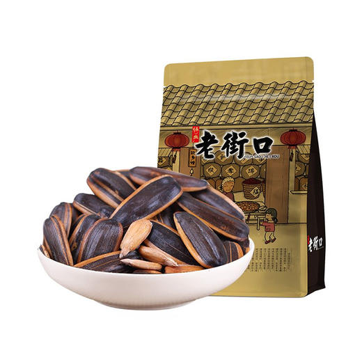 老街口焦糖味瓜子 500g 商品图0
