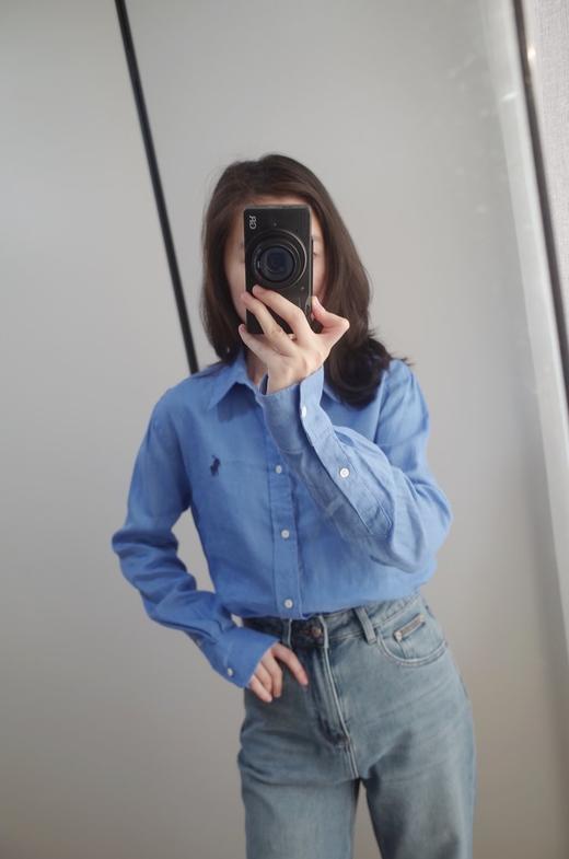 【高品质私服】【RL宽松版亚麻衬衫】吸湿散热，保健抑菌，防污抗静电G0787-CC【无标出货 介意慎拍】 商品图7