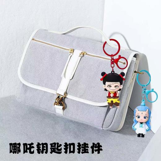【冻冻】哪吒2魔童闹海同款公仔钥匙扣挂件周边潮玩可爱书包挂饰 商品图1