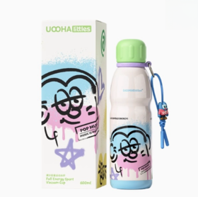 uooha吨霸保温杯音乐至上-白色-960ml