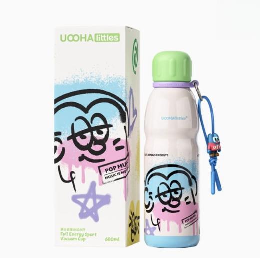uooha吨霸保温杯音乐至上-白色-960ml 商品图0