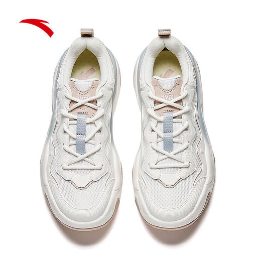 安踏（ANTA）珊瑚丨休闲鞋女2025春季厚底百搭潮流运动复古老爹鞋122528882 商品图1