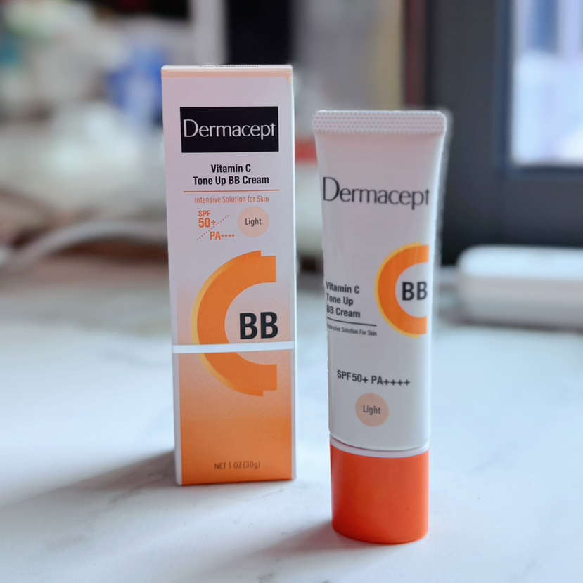 Dermacept维他命C多效防晒乳霜SPF50/PA++++/维他命C多效防晒BB霜