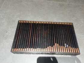 疏影水立方两用茶盘/紫光檀30.2*13.5*5