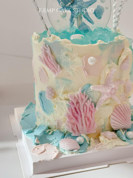 海洋许愿池蛋糕 商品图1