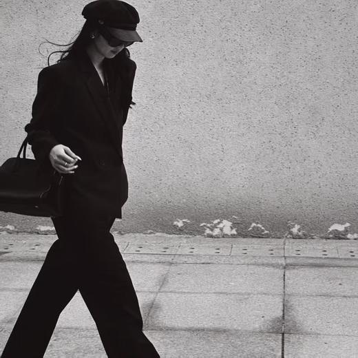 顺丰包邮洛诗琳41726显瘦气质经典色丝毛笔挺质感西装0818 商品图1