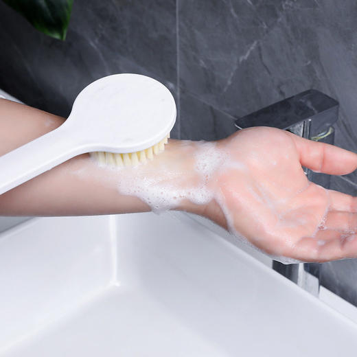 无印洗澡洗澡刷刷套装搓澡后背搓刷子良品日本长柄成人背刷清洁刷 商品图2
