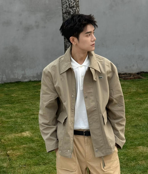 法国鳄鱼男士夹克外套022207 商品图0