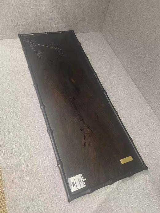 墨竹紫光檀茶盘 商品图0