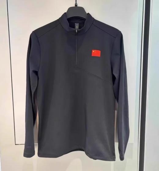 安踏冠军全天候系列2024秋轻暖绒半拉链男士长袖针织衫 152440403 商品图1