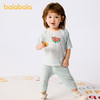 巴拉巴拉宝宝睡衣新生儿家居套装男童夏装薄款女2025新款可爱舒适 商品缩略图2