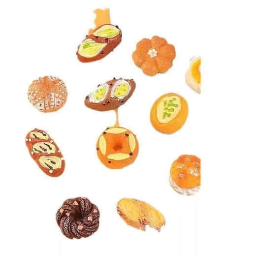 面包备忘冰箱贴磁铁仿真贴饰烘焙磁力法式装饰铁贴碱水迷你欧包 商品图4