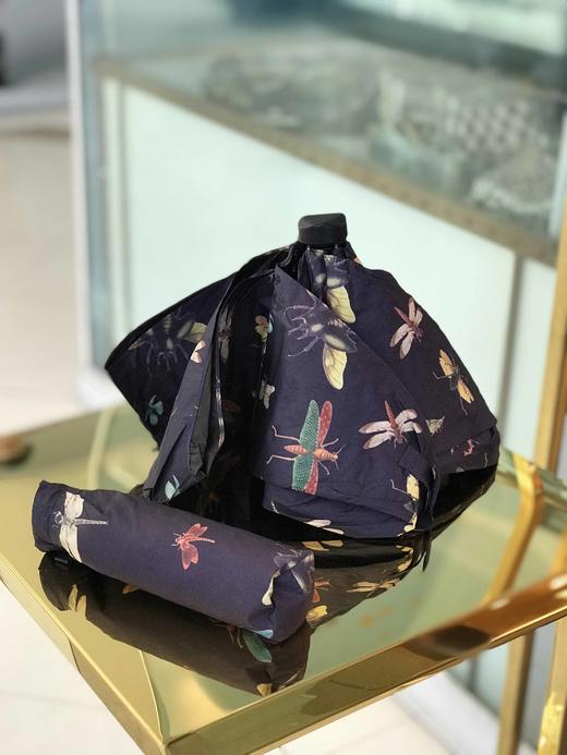 优品堂【月下瑶台】五折黑胶防紫外线伞 商品图3