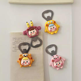 派大星卡通开瓶器可爱多厨情侣少女闺蜜海绵宝宝开瓶器乐乐妹