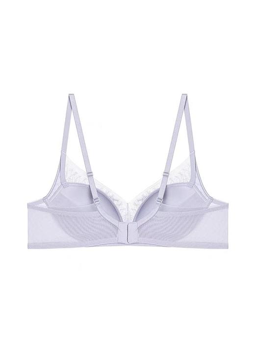 【Aimer爱慕】B4F |爱慕25春夏花影内衣女3/4无钢圈中厚模杯小胸聚拢文胸AM17A761 商品图3