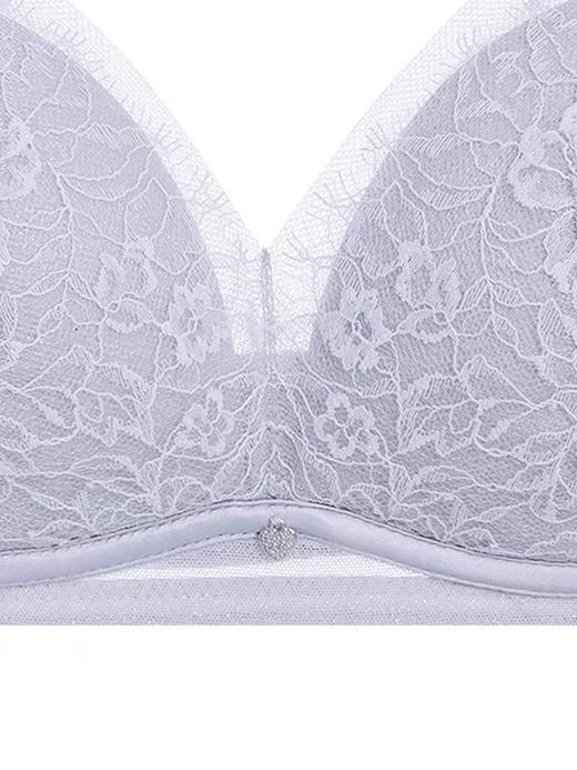 【Aimer爱慕】B4F |爱慕25春夏花影内衣女3/4无钢圈中厚模杯小胸聚拢文胸AM17A761 商品图4