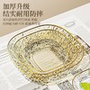 水果盘2023新款客厅家用高档轻奢糖果盘零食盘水晶果盘高级水果盆 商品缩略图3