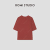 ROMI STUDIO“基础随性”汉麻棉混纺肌理感圆领短袖T恤 RWCSSY1703 商品缩略图1