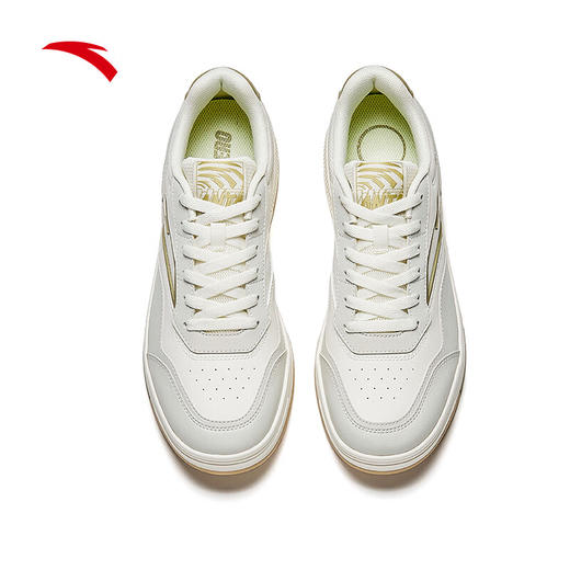 【惠警价】安踏百川丨低帮休闲板鞋男2025夏季新款潮流小白鞋男鞋112528012 商品图1