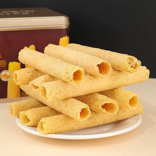 【休闲零食】XIXIHOU黄油鸡蛋卷铁盒装  320g/盒 商品图2